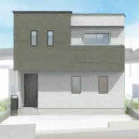 【新築一戸建】伊勢原市高森-全1棟◆◇2階リビングの3LDK+WIC+SIC◇カースペース1台！オール電化住宅！