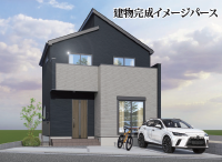 【新築一戸建】厚木市愛名-7期全2棟-1号棟◇敷地約40坪超 4LDK+WIC◇カースペース3台！