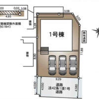 【新築一戸建て】厚木市関口第19◇4LDK+WIC+畳コーナー+カースペース3台！LDKは広々19.5帖！