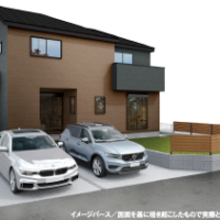 【新築一戸建て】伊勢原市上粕屋◆全1棟◆1号棟 4LDK+WIC+SIC+カースペース2台！長期優良住宅！