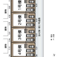 【新築一戸建】厚木市林3丁目-全4棟-4号棟◆◇敷地約34坪超 3LDK+WIC◇カースペース並列3台！