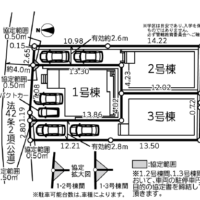 【新築一戸建】厚木市林4丁目-全3棟-2号棟◆◇敷地約36坪超 3LDK+WIC+SIC◇カースペース2台！