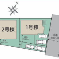 【新築一戸建】厚木市鳶尾1丁目-全2棟-2号棟◆◇各区画約44坪 4LDK◇カースペース2台！地震に強い家！