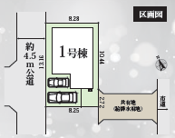 【新築一戸建】厚木市愛甲東1丁目◇「愛甲石田駅」徒歩8分 4LDK+WIC+カースペース2台！