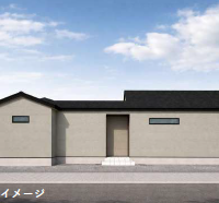 【新築一戸建】伊勢原市岡崎 No2 土地69坪＋建物25坪の平屋戸建3LDK+WIC+駐車スペース2台！