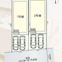 【新築一戸建て】厚木市妻田西１丁目第15全2棟◇2号棟3LDK+WIC+タタミコーナー◇駐車スペース2台！！