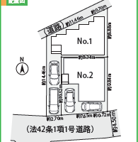 【新築戸建】厚木市恩名2丁目[新築分譲全2棟]1号棟「本厚木駅徒歩20分」◇3LDK+駐車2台！